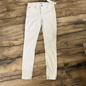 NWT Women's Hudson White Jeans
